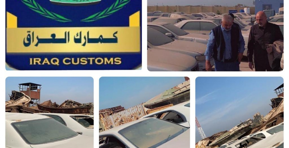 الهيئة العامة للكمارك ،،،  ضبط مجموعة من السيارات المتروكة منذ ٢٠٠٧ في ميناء أبو فلوس 
